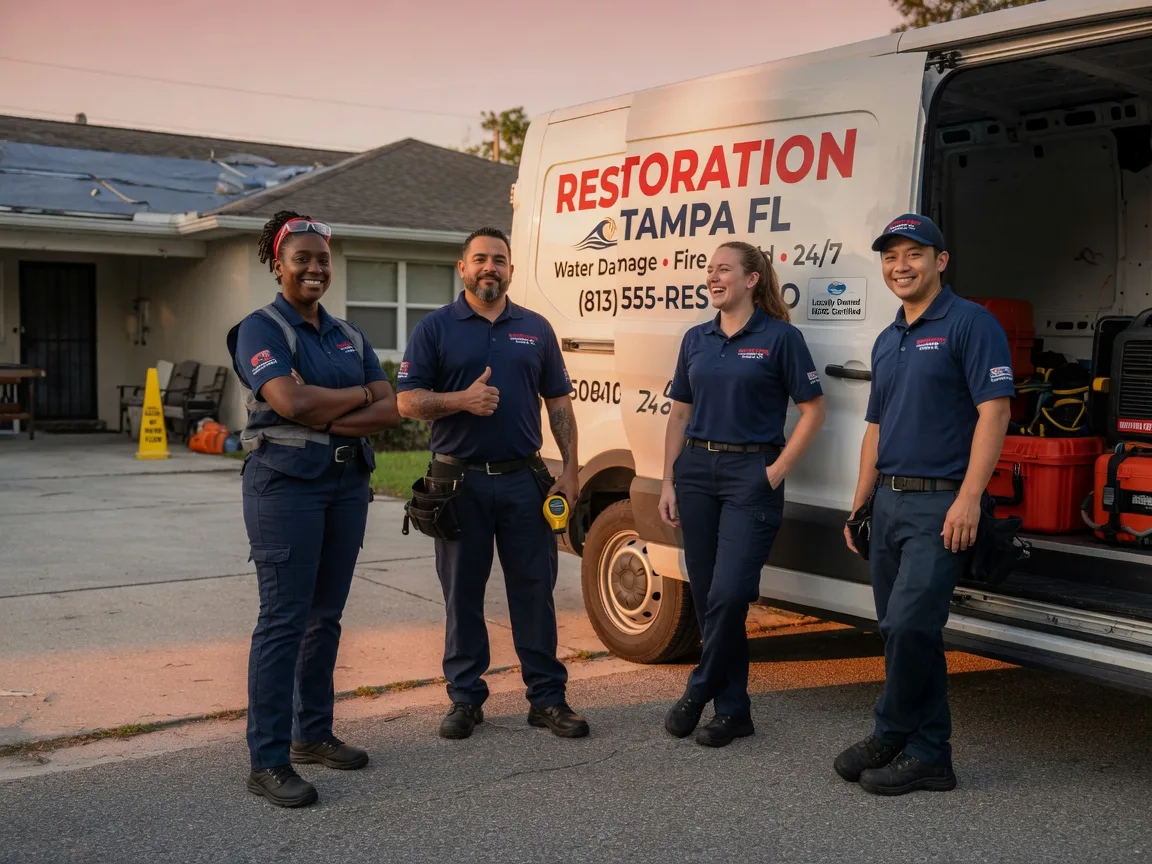 Water Damage Restoration company in Knightdale, NC